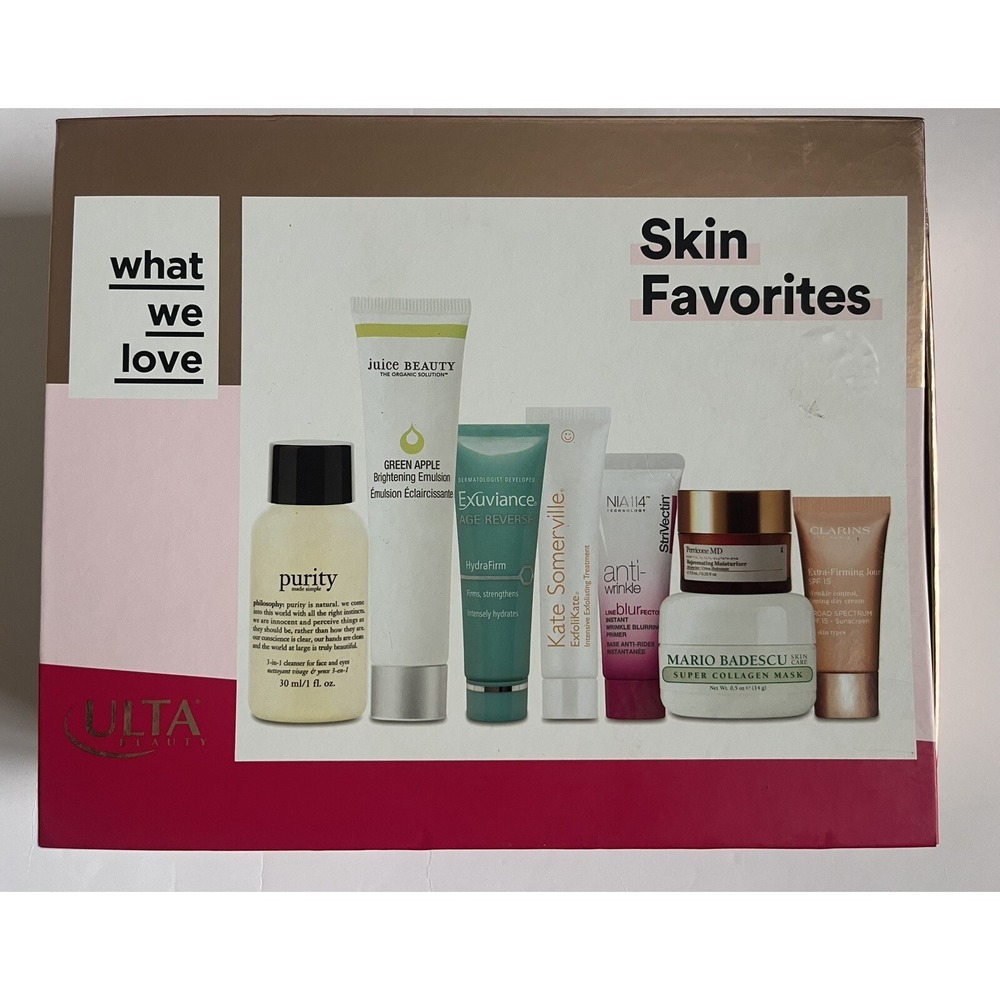 ULTA Skin Favorites What We Love Box‎ Of 8 Items